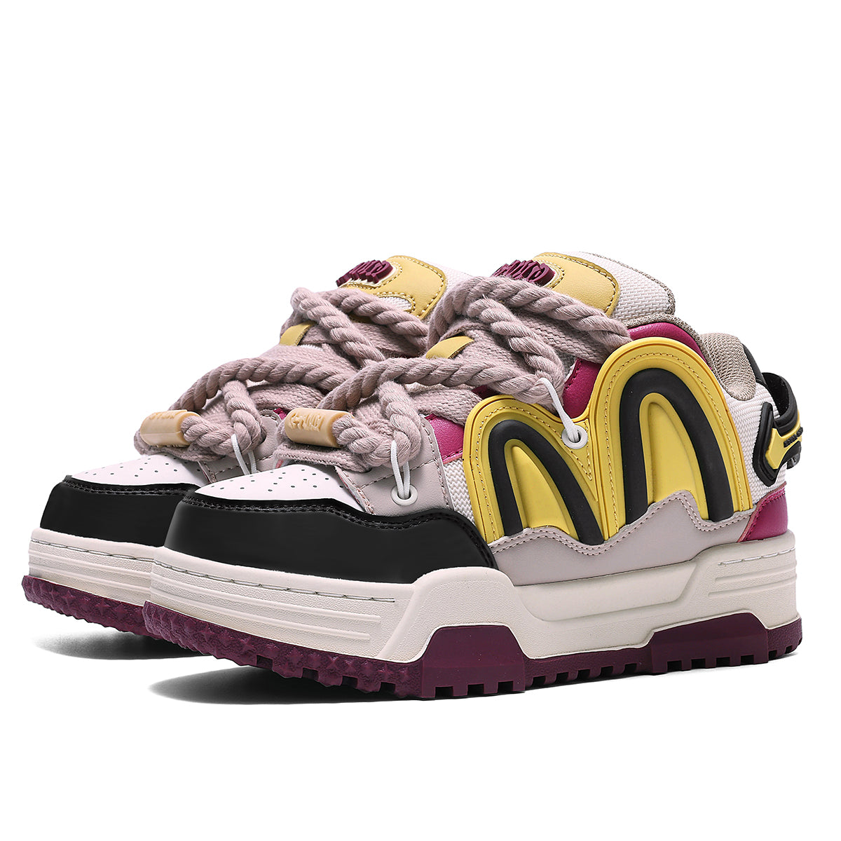 Women's Casual Sneakers - Neon Mirage