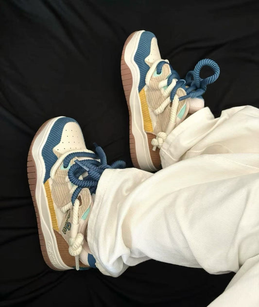 Women's Casual Sneakers - Creamy Apricot