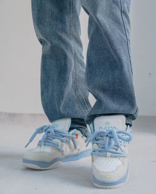 Women's Casual Sneakers - Aqua Blue