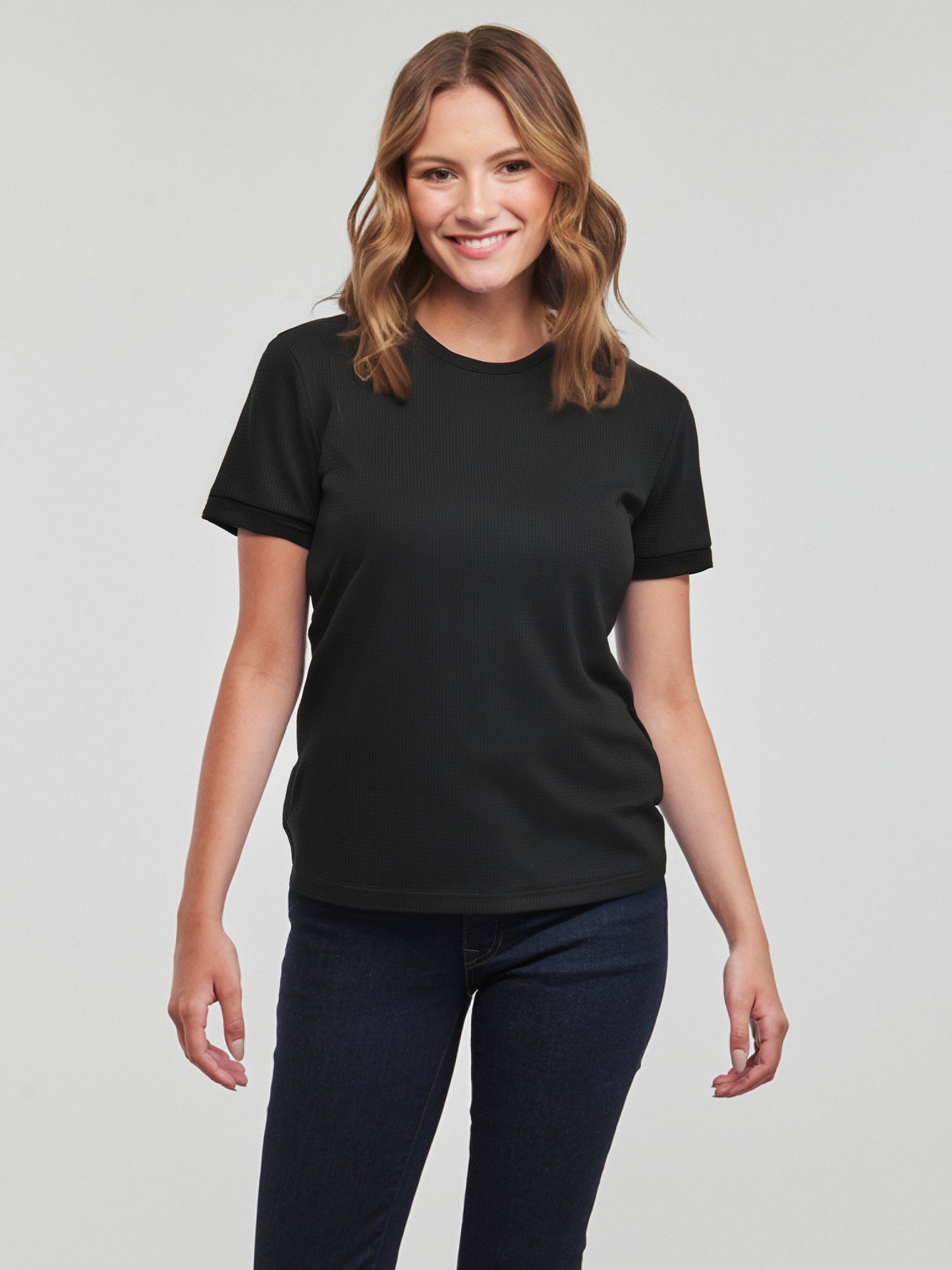 6pcs Women's Athletic T-Shirts - Breathable, Moisture-Wicking Fabric, Non-Stick, Round Neck, Stretch Fit for Gym & Fitness, Solid Colors