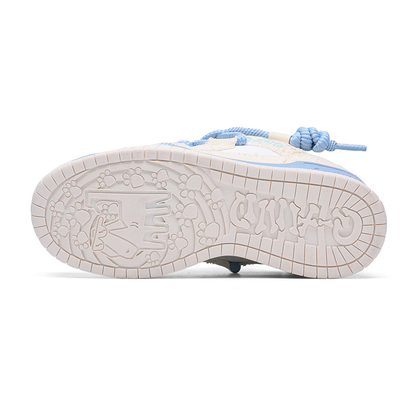 Women's Casual Sneakers - Aqua Blue
