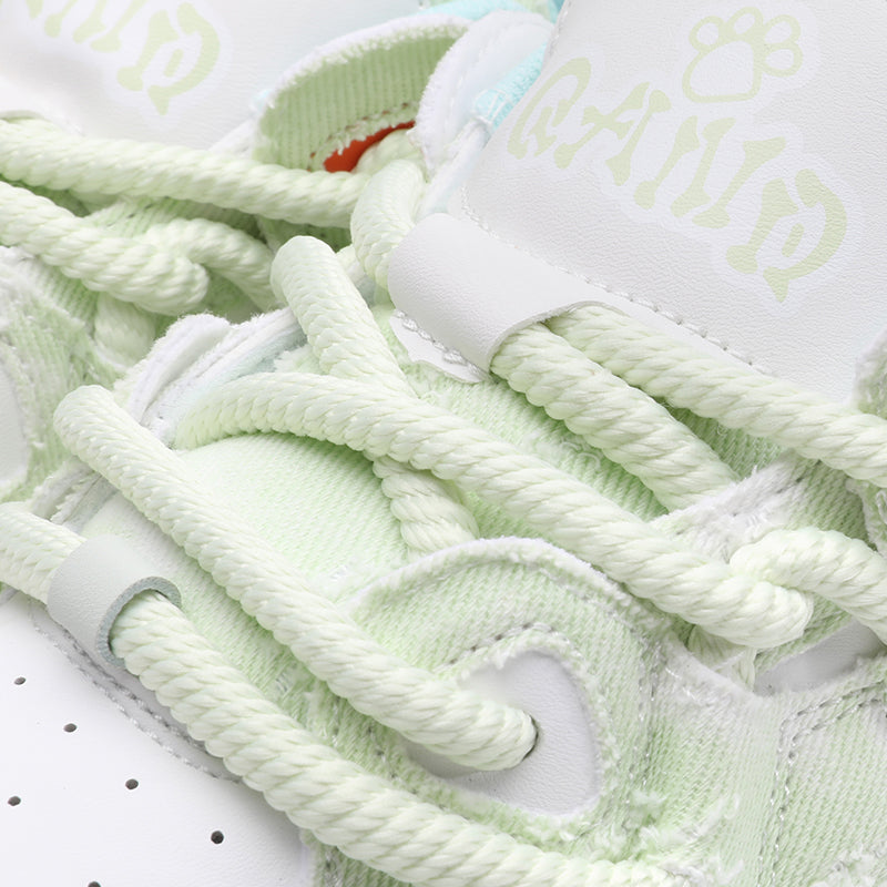 Women's Casual Sneakers - Cream Green