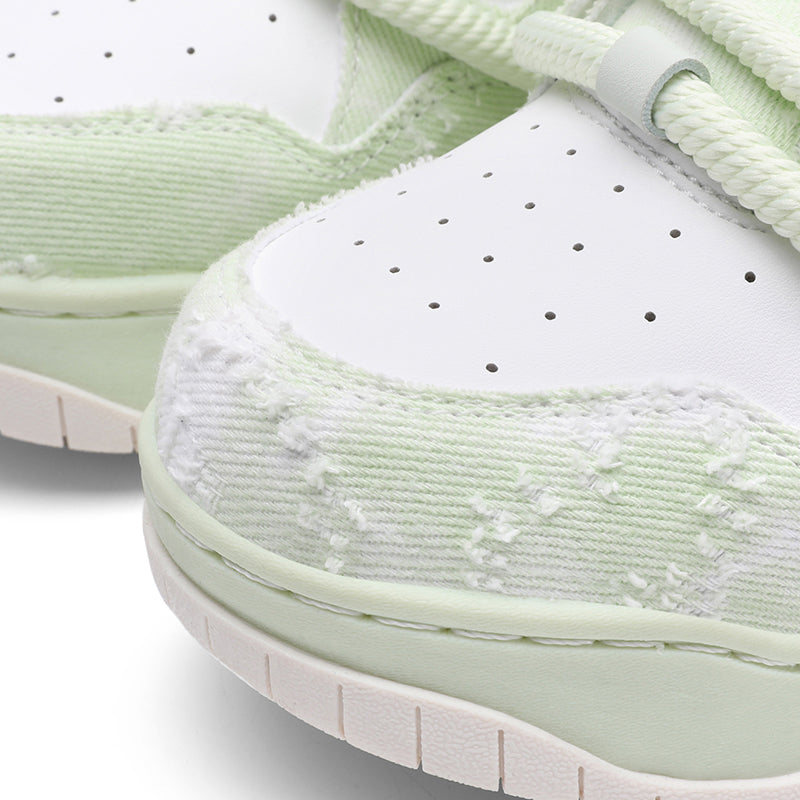 Women's Casual Sneakers - Cream Green