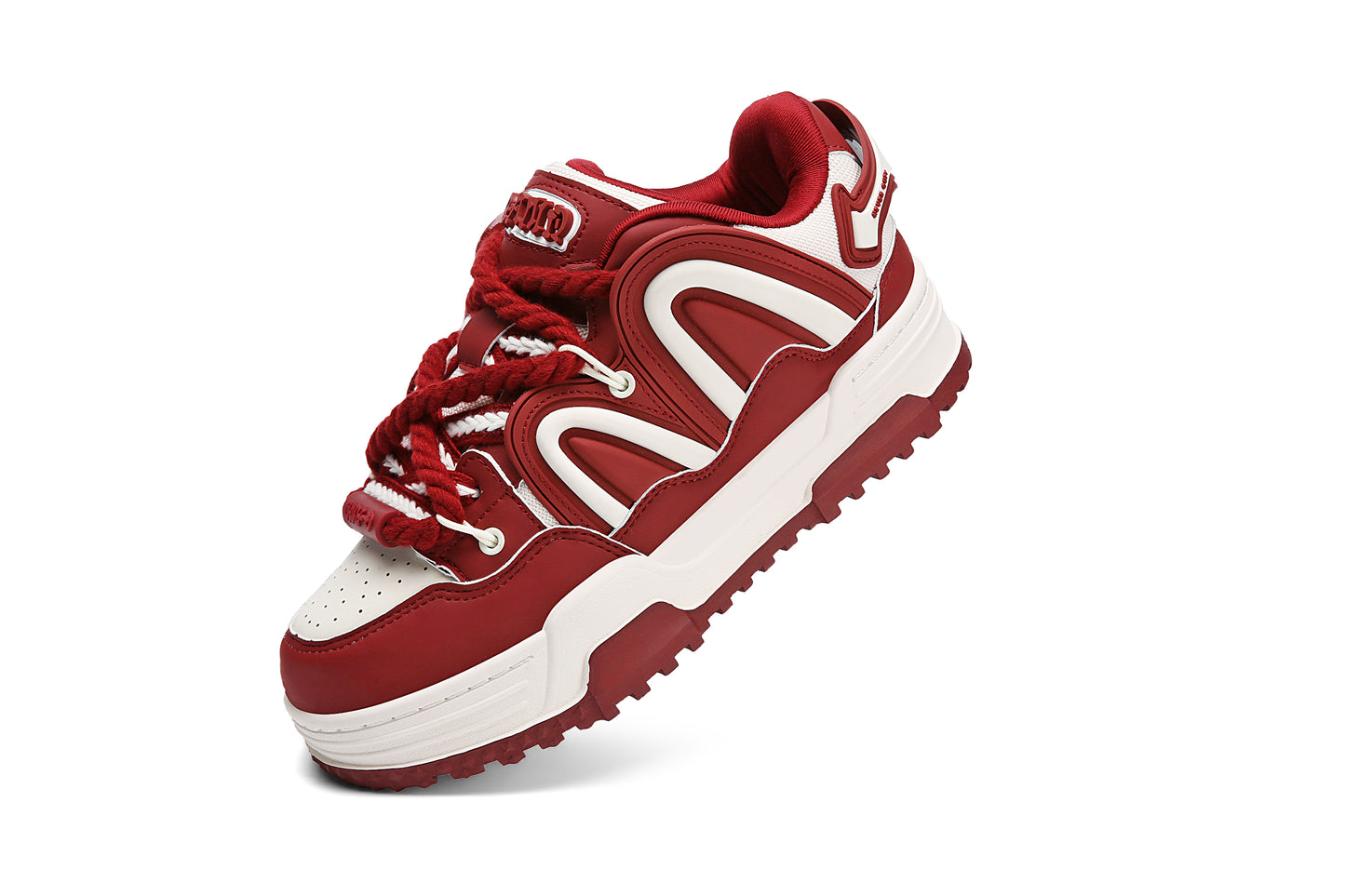 Women's Casual Sneakers - Wine Red