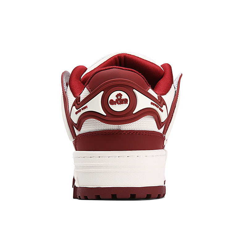 Women's Casual Sneakers - Wine Red