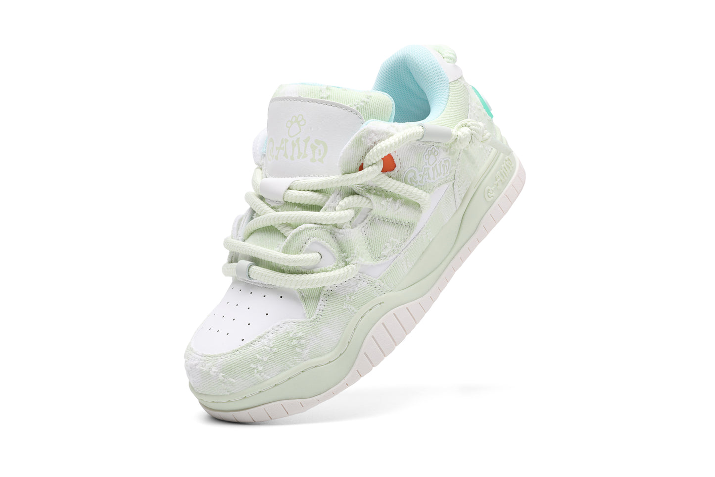 Women's Casual Sneakers - Cream Green