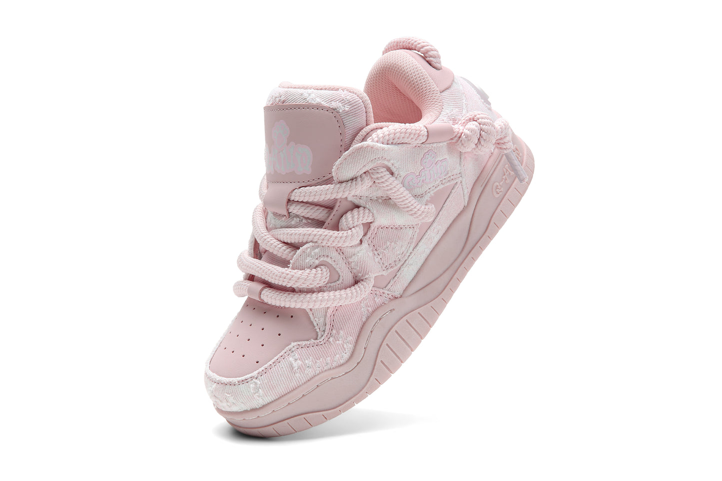 Women's Casual Sneakers - Vibrant Pink