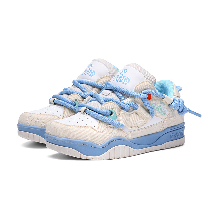 Women's Casual Sneakers - Aqua Blue