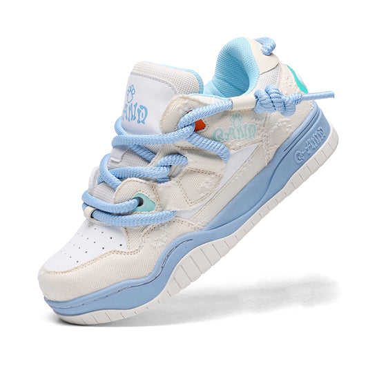 Women's Casual Sneakers - Aqua Blue