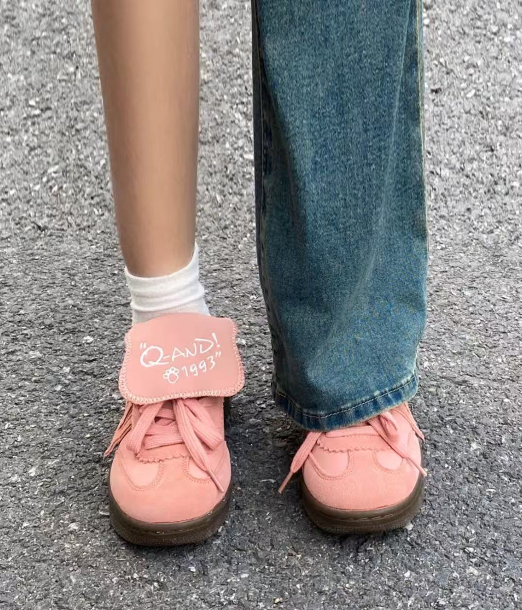 Women's Casual Sneakers - Strawberry Pink