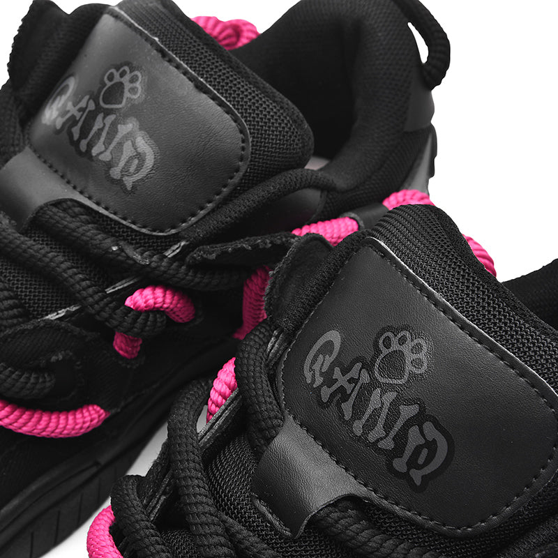 Women's Casual Sneakers - Shadow Red