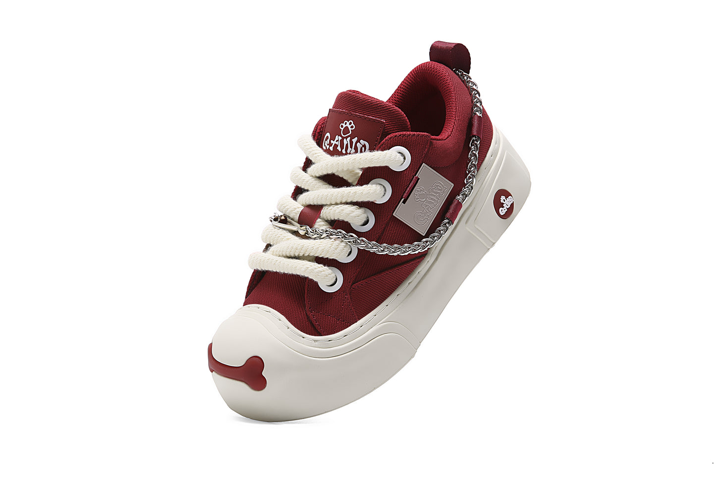 Women's Casual Sneakers -  Vivid Red