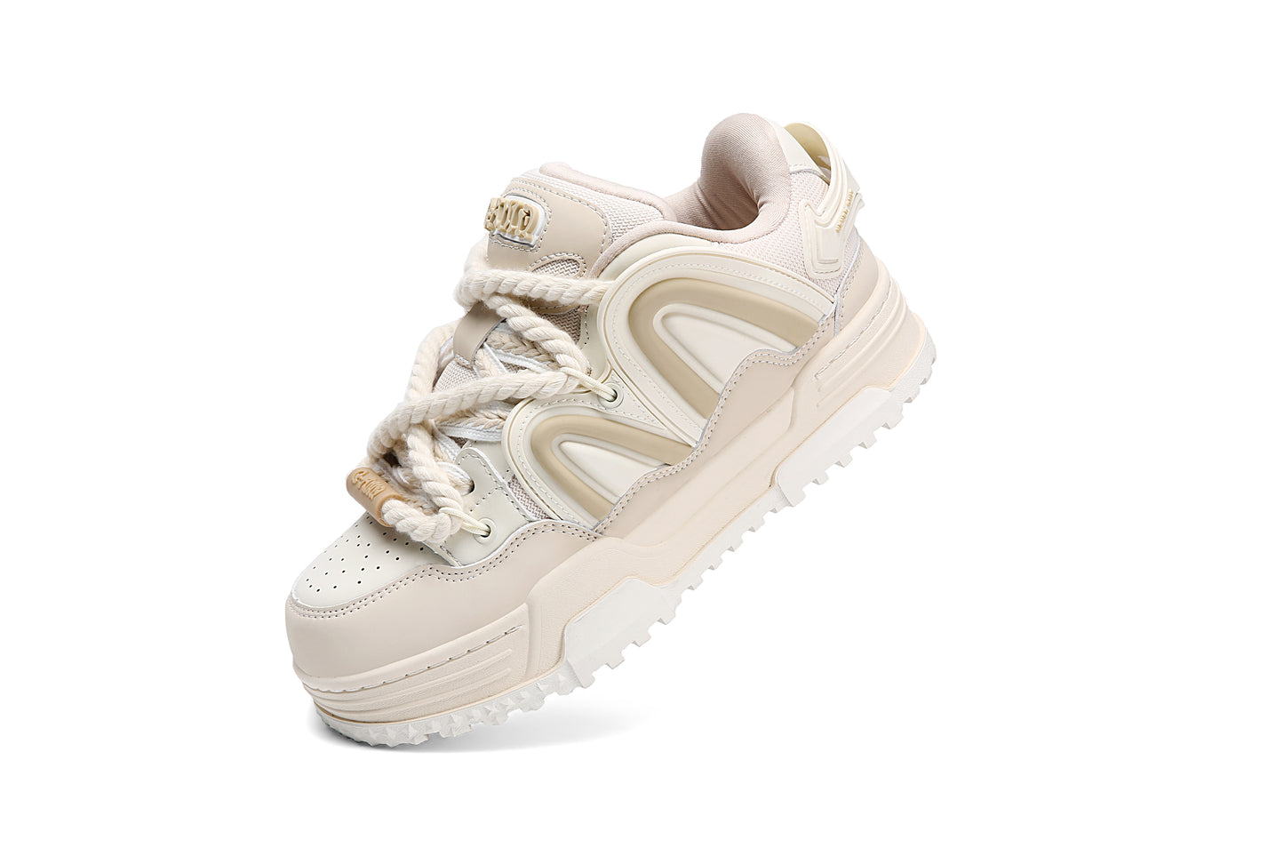 Women's Casual Sneakers -  Energetic Beige