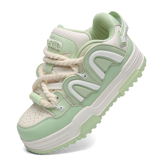 Women's Casual Sneakers - Matcha Green