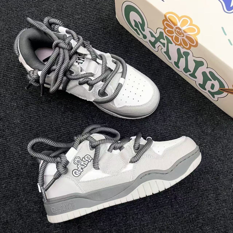 Women's Casual Sneakers -  Shadow Gray