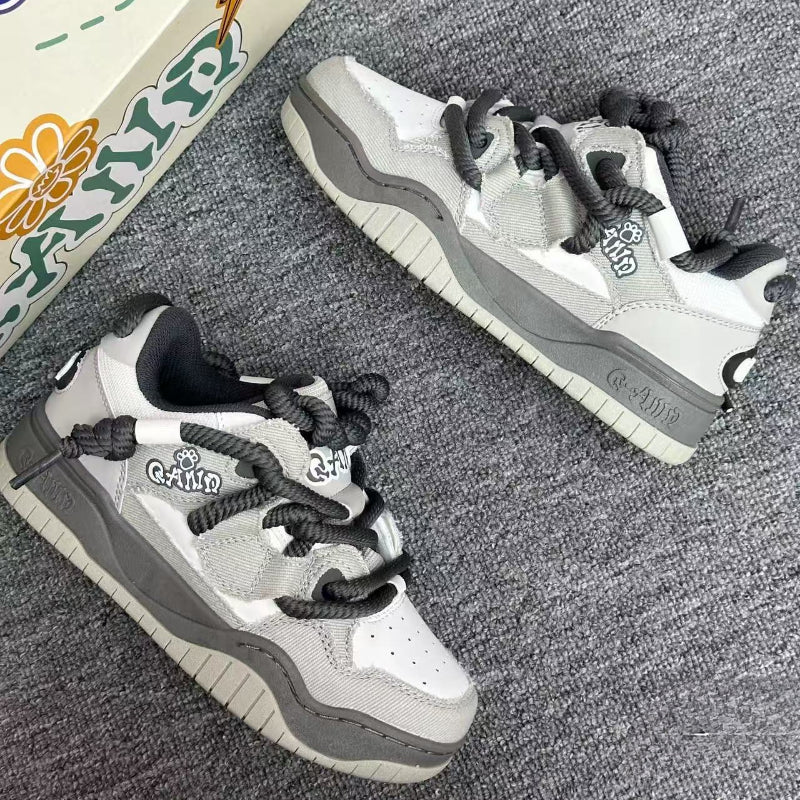 Women's Casual Sneakers -  Shadow Gray