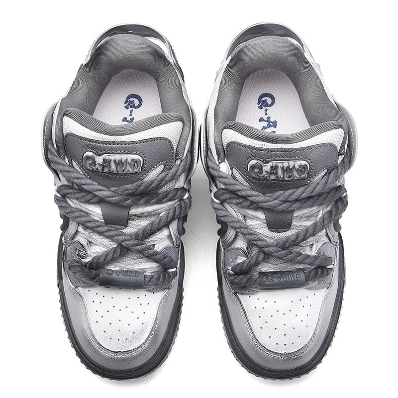 Women's Casual Sneakers - Concrete Gray